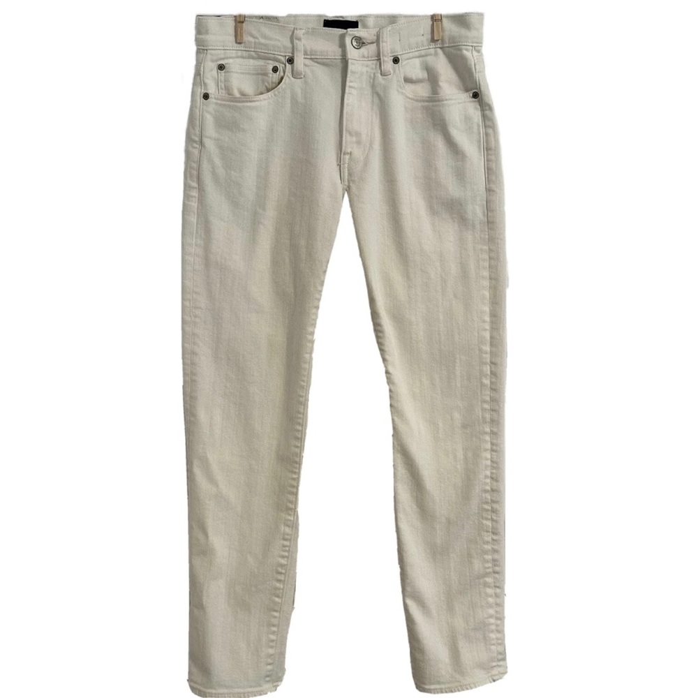 Women’s J. Crew White Jeans Pants Size 30 x 30 Slim